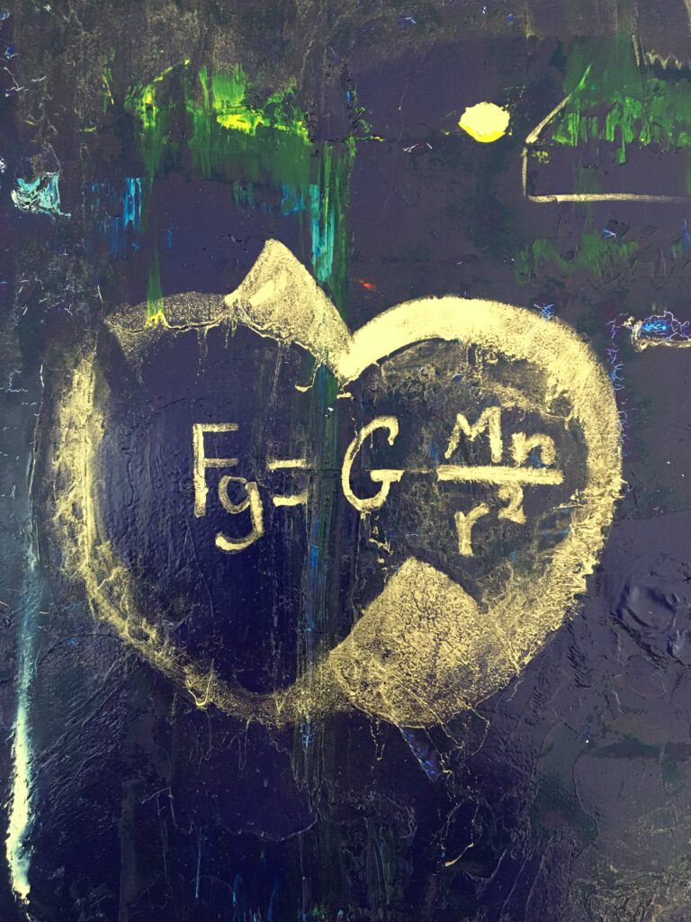 This formula represents Einsteins general relativity