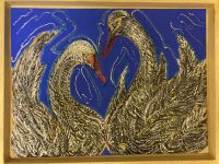 winter swans by marie mountson